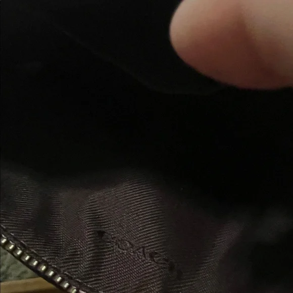 Coach Metallic Pink Wristlet NWOT - Picture 7 of 10